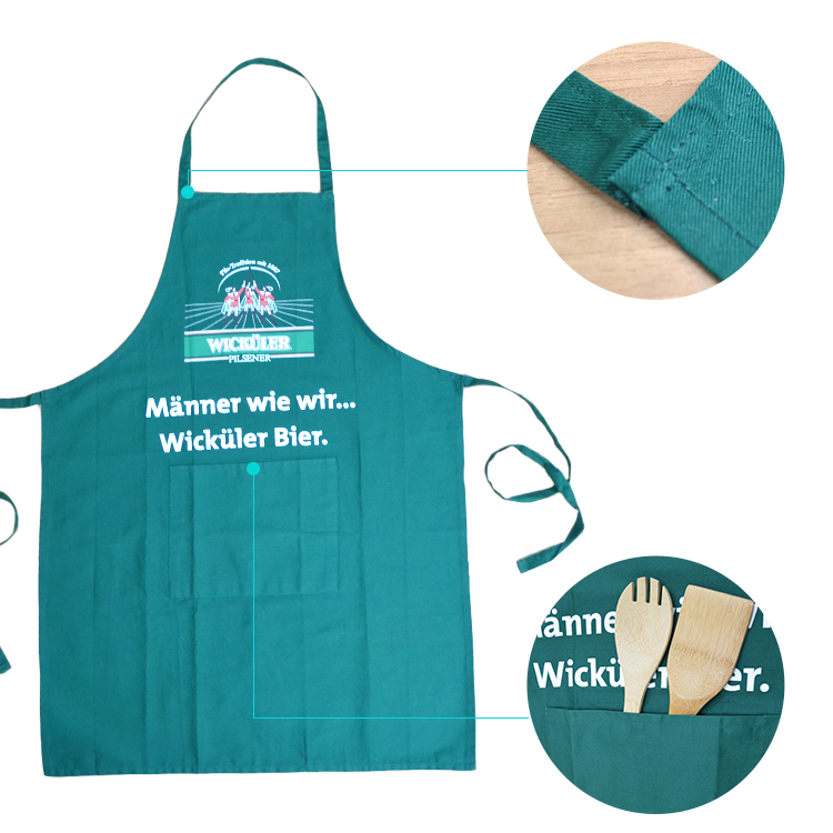 20101 Kitchen Cotton Apron With Pocket  (1).jpg