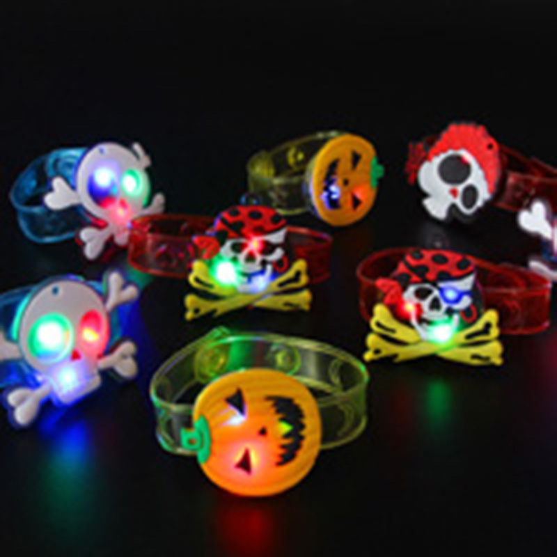 30016-Flashing Multi-color Wristband For Halloween Part