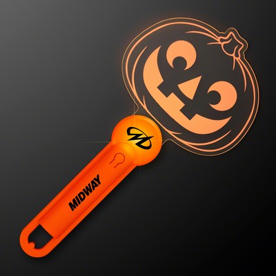 30017-Halloween Pumpkin Lights Acrylic Wand