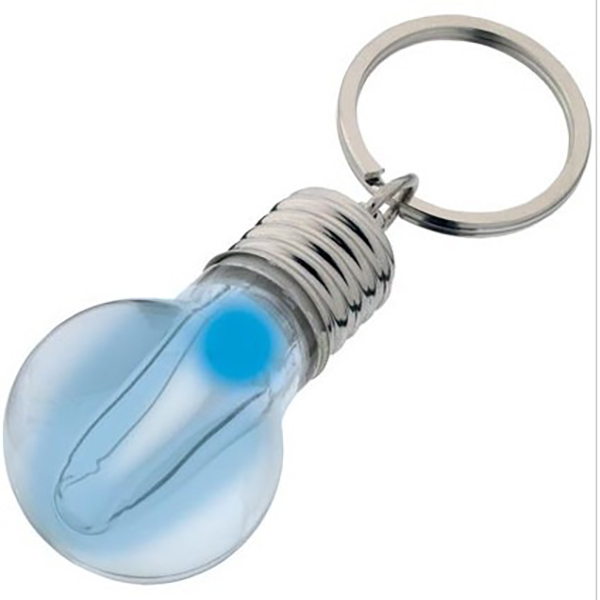 33005-LED Bulb Light Keychain Business Gifts 