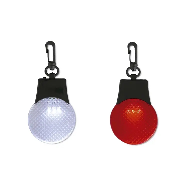 33010-Flash Warning Light  Reflective LED Keychain