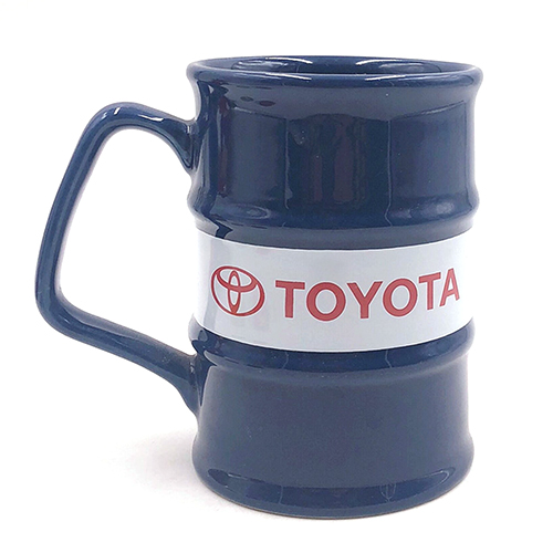 420ml Ceramic oil drum shaped coffee mug