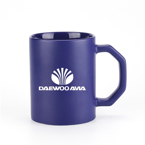 Creative Polygon Handle 350ml Ceramic Mug