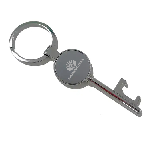 Key Shape Opener Keychain