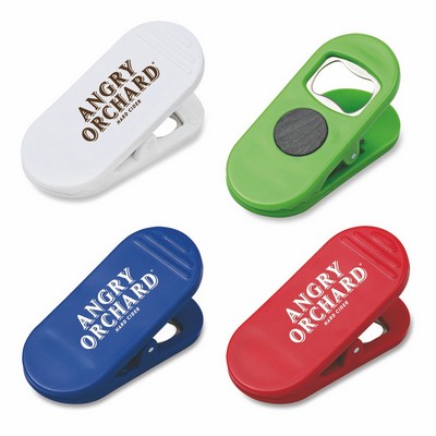 Bottle Opener Magnetic Clip