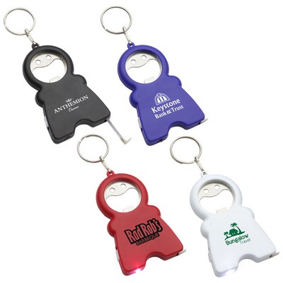 3-in-1 Keychain Opener