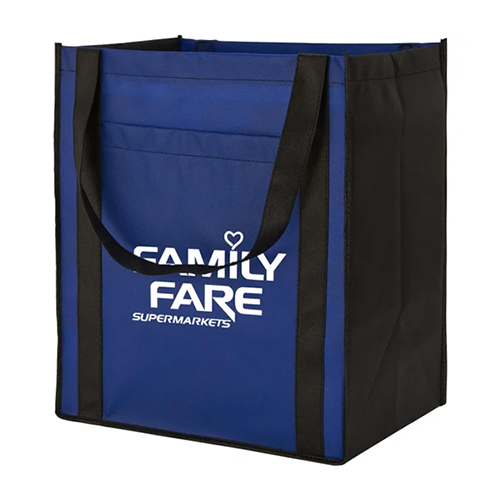 Non-Woven Grocery Totes with Pocket