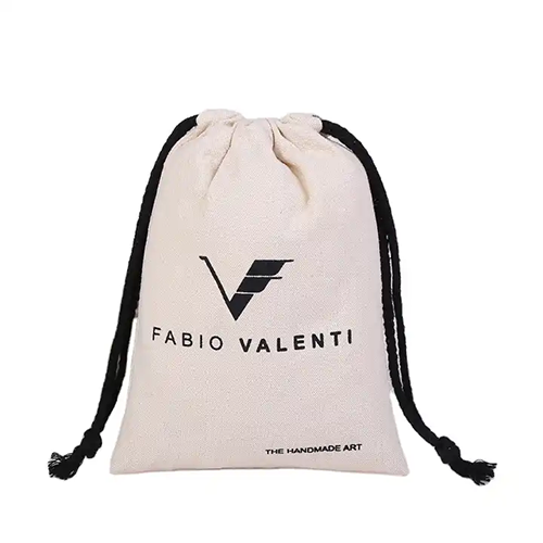 Drawstring packaging bag