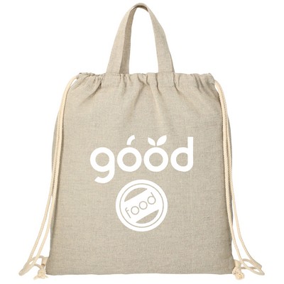 Recycled Cotton Drawstring Bag