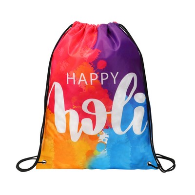 Dye-Sublimated Drawstring Backpack