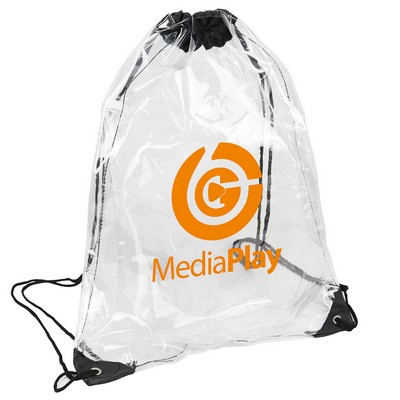 Clear TPU Drawstring Backpack