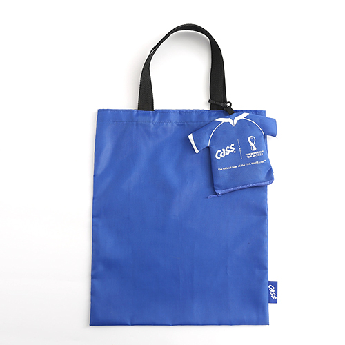 Foldable Shopper Bag With Small T-Shirt Pouch