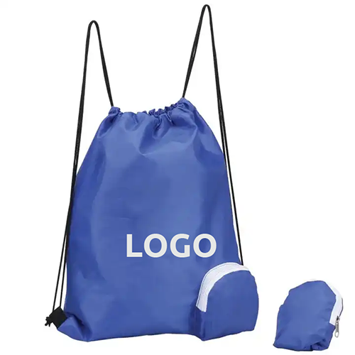 Reusable Foldable Drawstring Bag