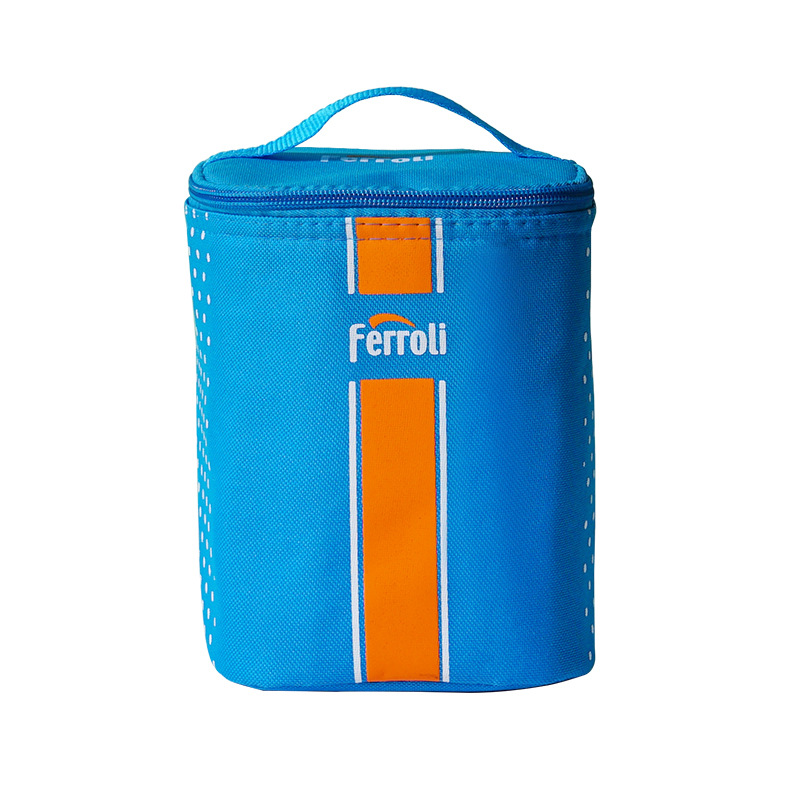 Round Bucket Insulation Cooler Lunch Bag