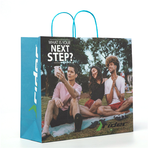 Matte Laminated Paper Tote Bag