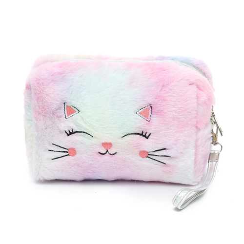 Plush Cosmetic Bag