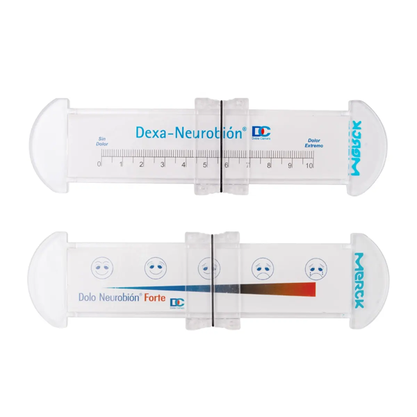 Plastic Medical Pain Scale Ruler